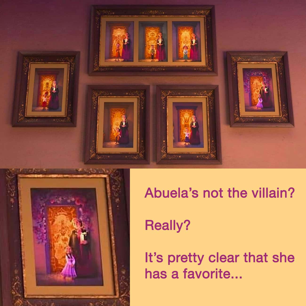 Abuela Alma Is The Villain Because She Plays Favorites