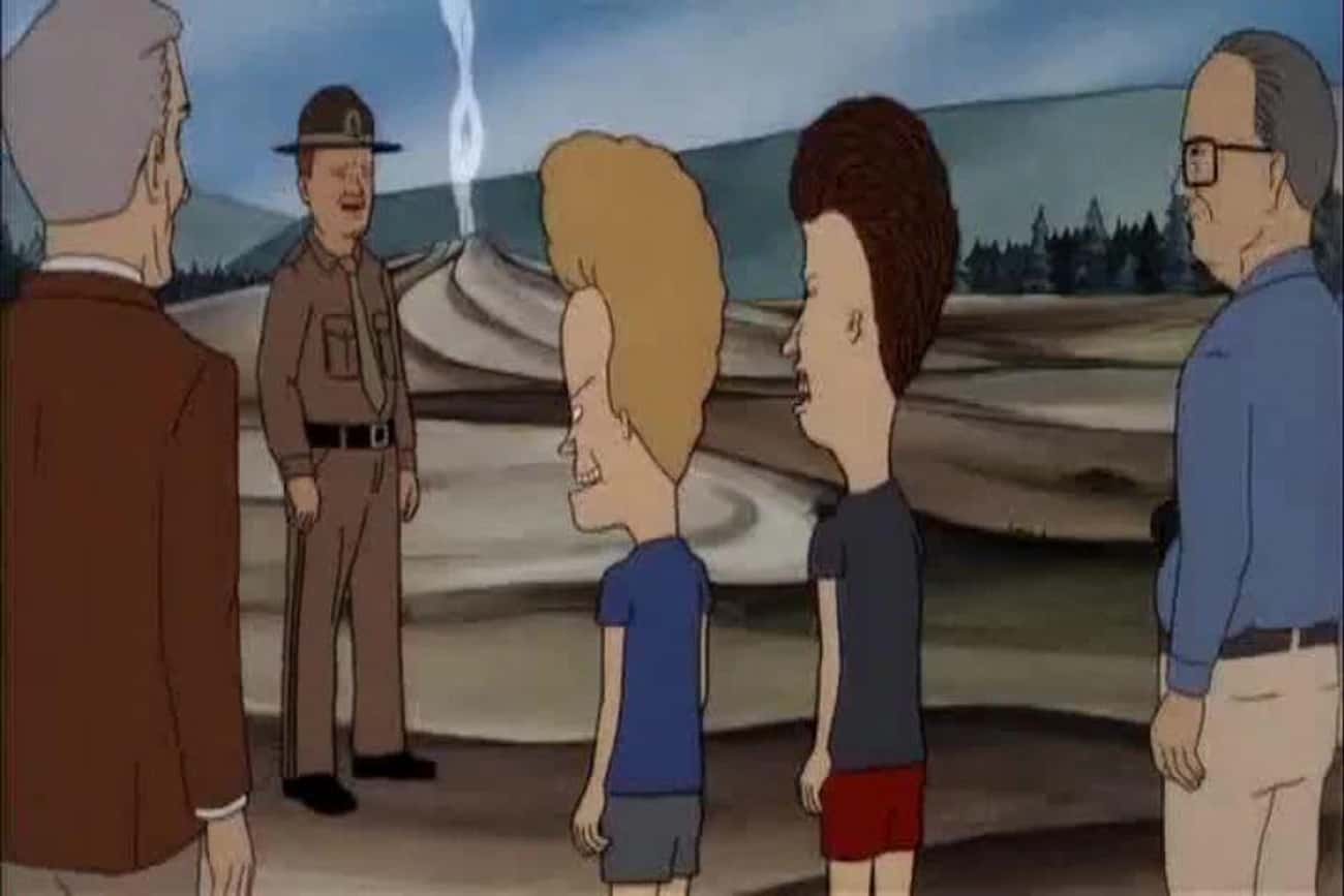 Why Beavis And Butt-Head Weren’t Impressed By The Geyser In 'Beavis and Butt-Head Do America'