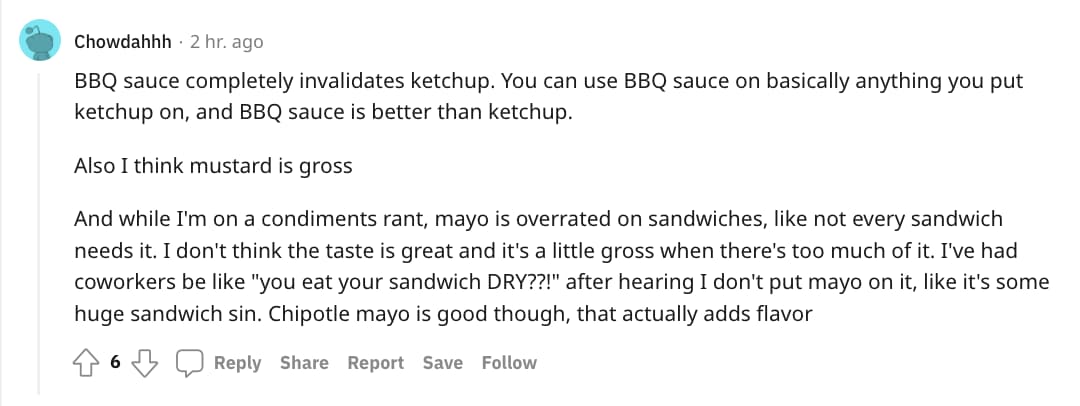 20 People That Burnt Us With Their Truly Controversial Food Hot Takes