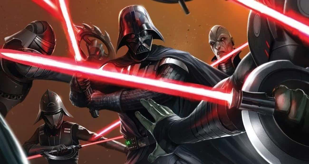 Darth Vader Trained The Inquisitors By Developing An Aggressive Style