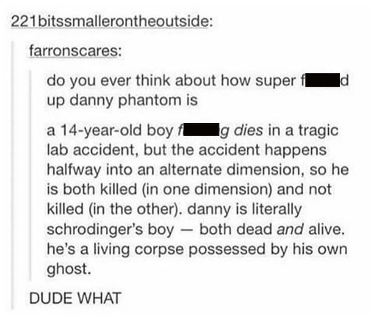 Fans Are Sharing Interesting Thoughts About Danny Phantom That Actually Make Good Points