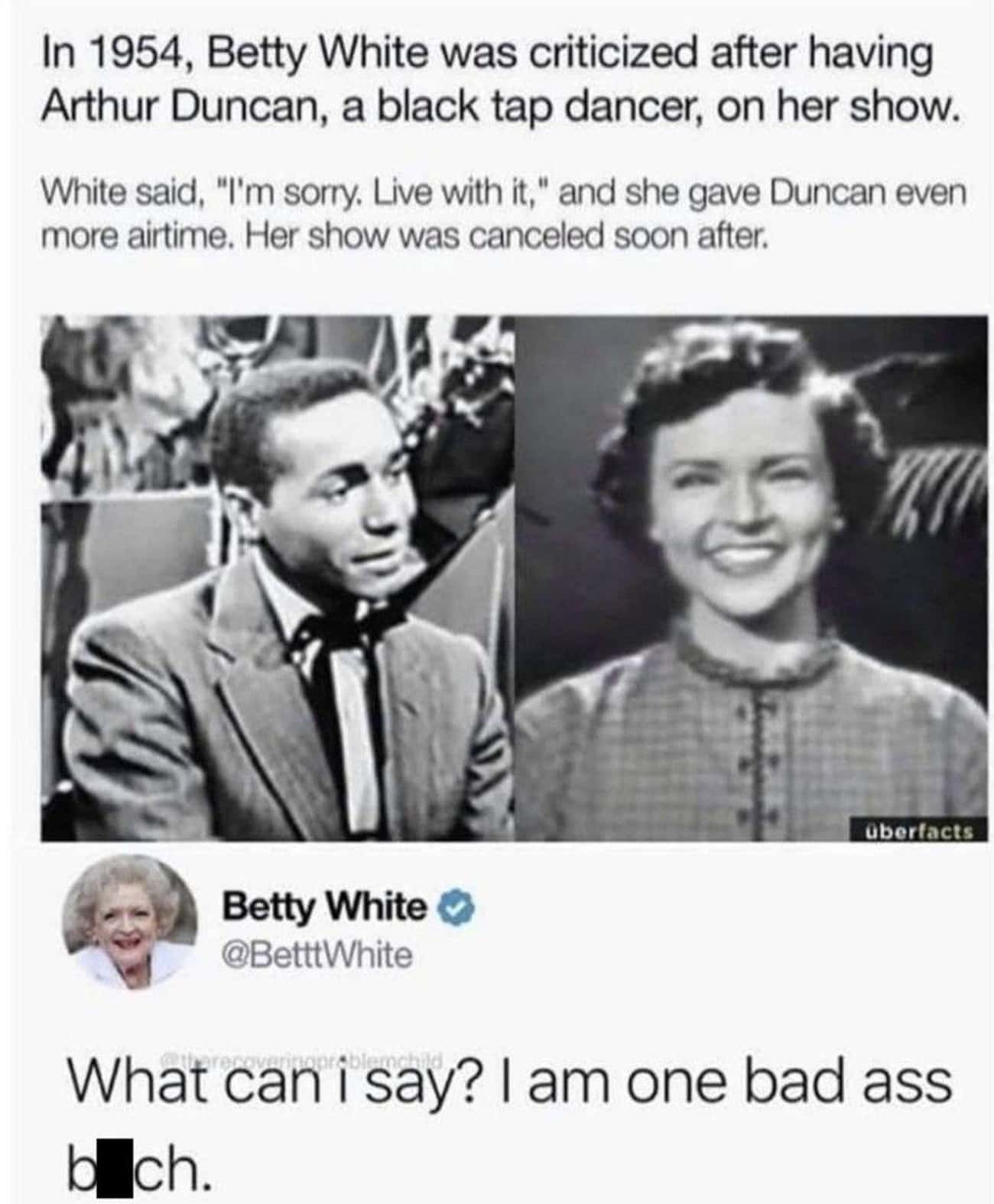 When Betty White Risked Her Own Career To Help A Black Artist's Career