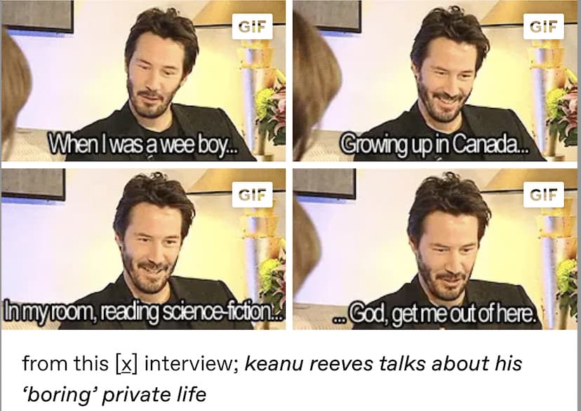 18 Keanu Reeves Interviews That Prove He's Low-Key Hilarious