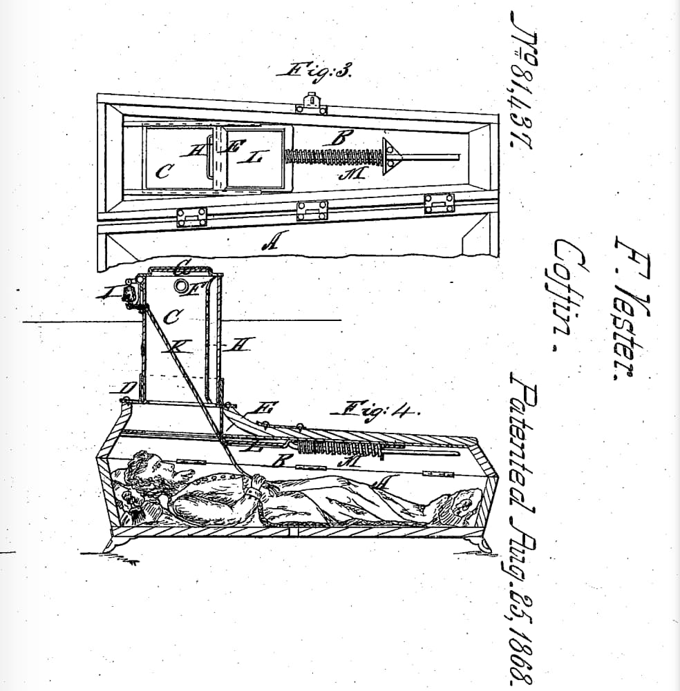 Coffins With Bells Were Invented To Help People Who Were Buried Alive
