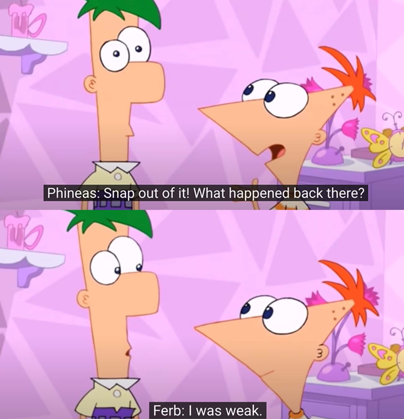 Funniest Ferb Moments From 'Phineas And Ferb'