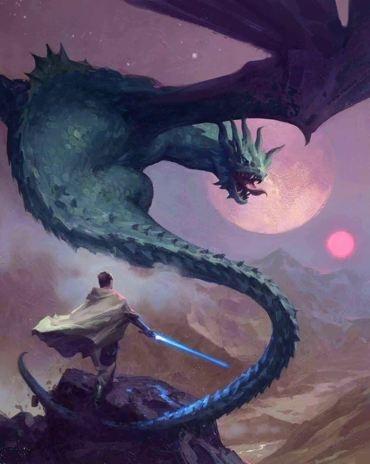 He Became A Part Of Tatooine Folklore In A Story Called 'The Knight and the Dragon'