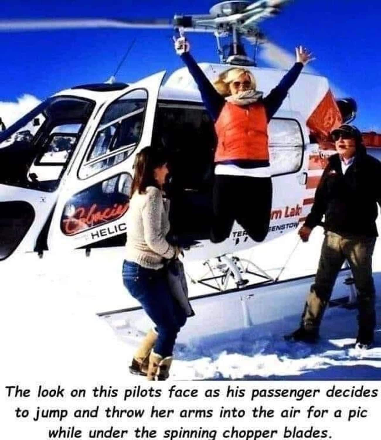 The Pilot Does Not Approve Of That Photo Opportunity