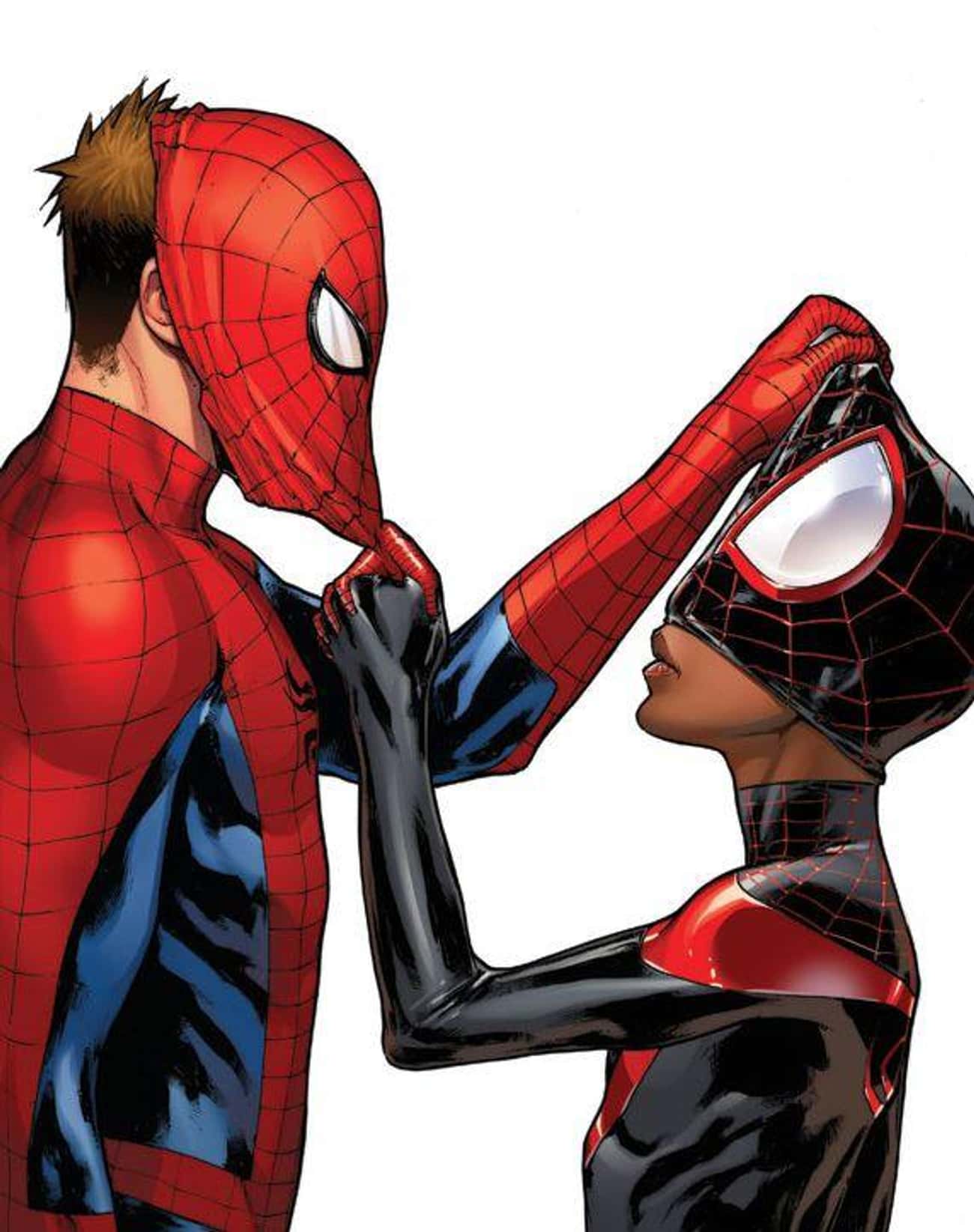 Miles Morales Of Earth-1610 Met The Peter Parker Of Earth-616 In The 'Spider-Men' Crossover