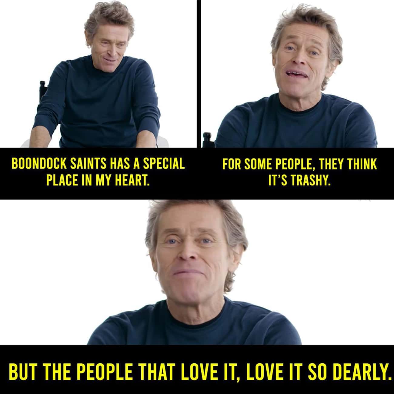 When He Admitted That 'Boondock Saints' Has A Special Place In His Heart