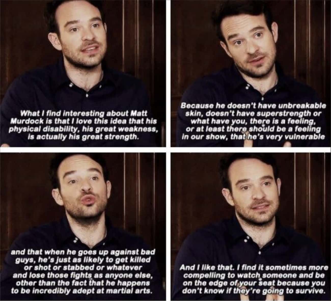 Why He Loves Daredevil So Much