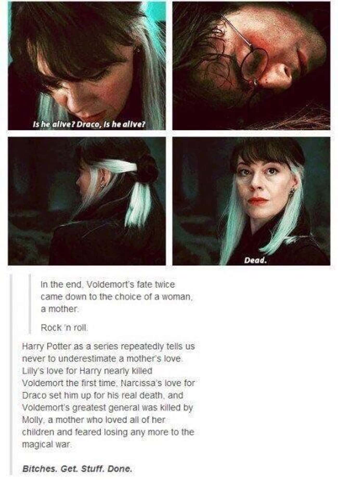 Voldemort Was Really Defeated By The Choices Of Two Mothers