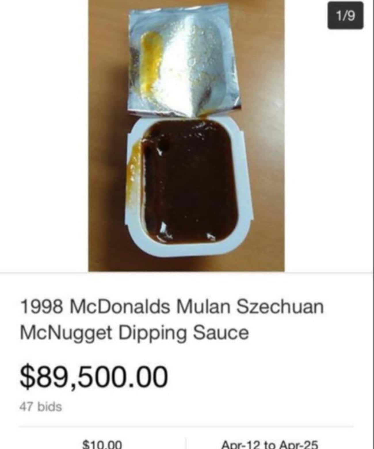 Szechuan Sauce From McDonald's
