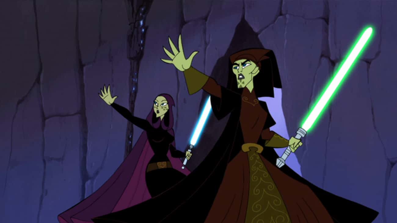 She And Her Padawan Defended Ilum From A Separatist Assault In The 2003 'Clone Wars' Series