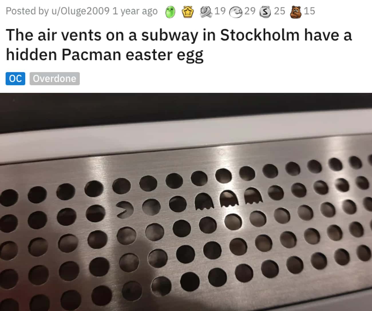 Pac-Man Air Vent Easter Egg