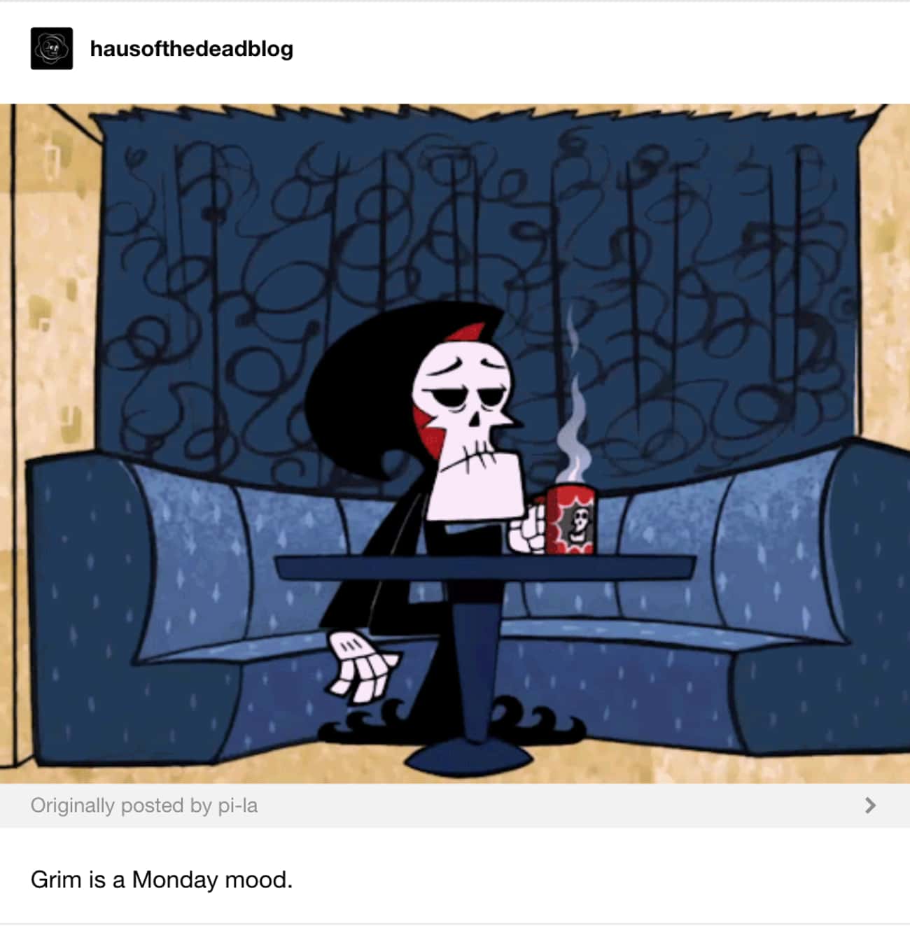 Grim Is A Monday Mood 