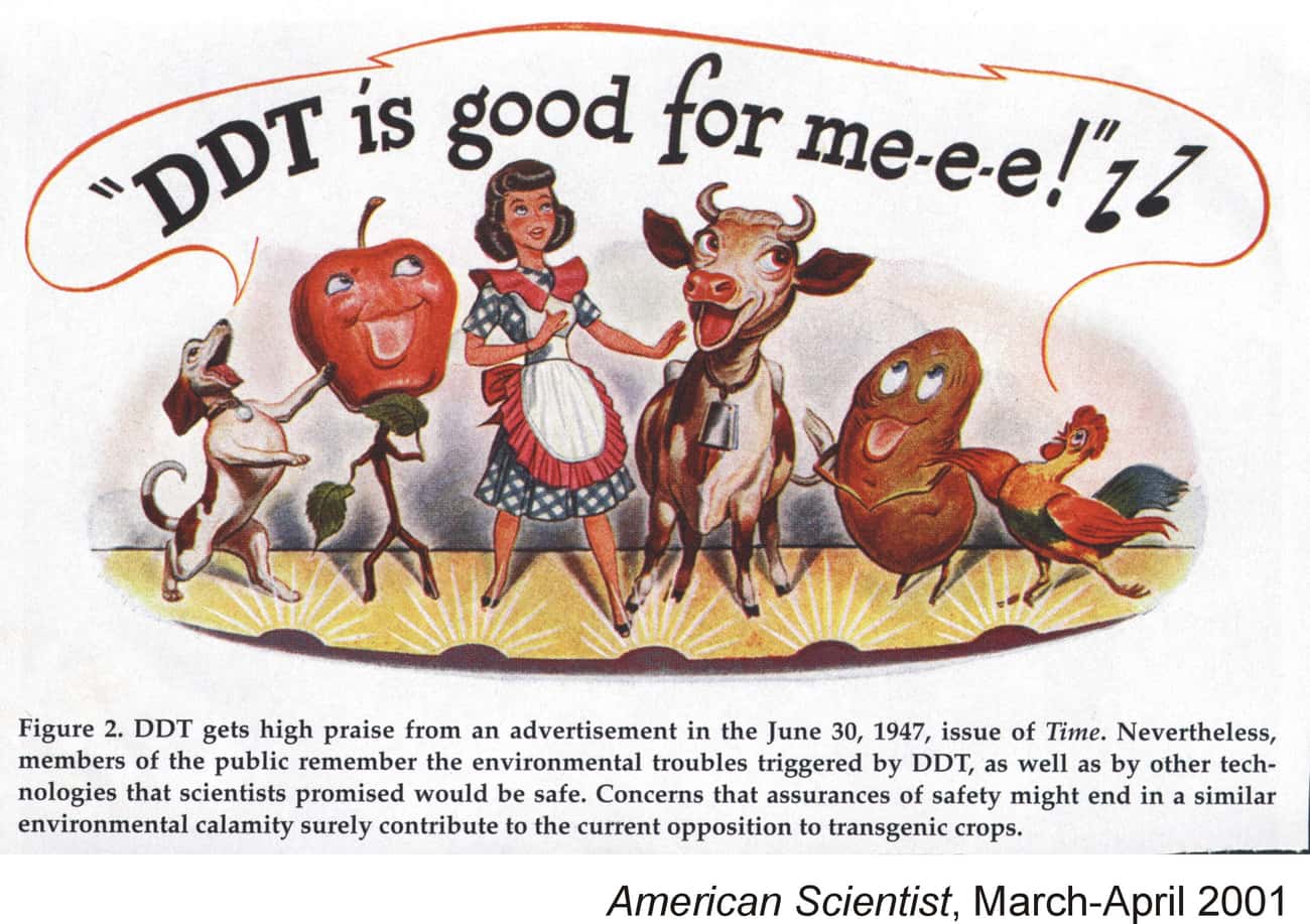 1947 Ad For The Now-Banned DDT