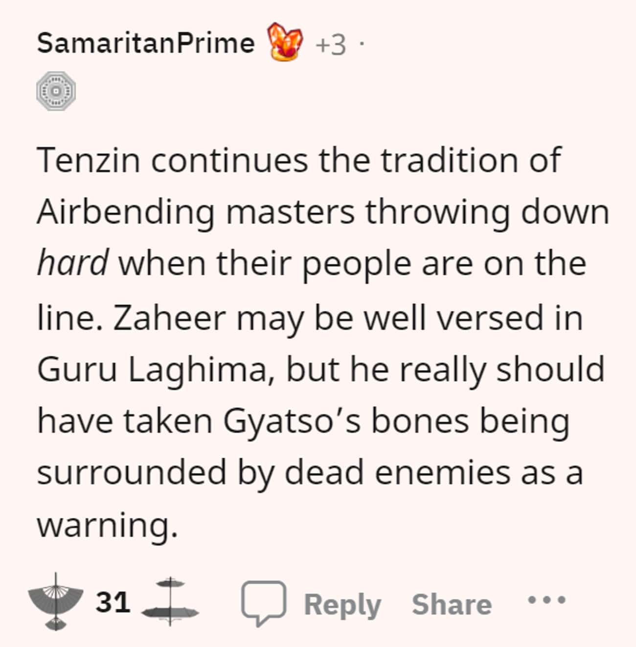 Berserker Tenzin, Unlocked