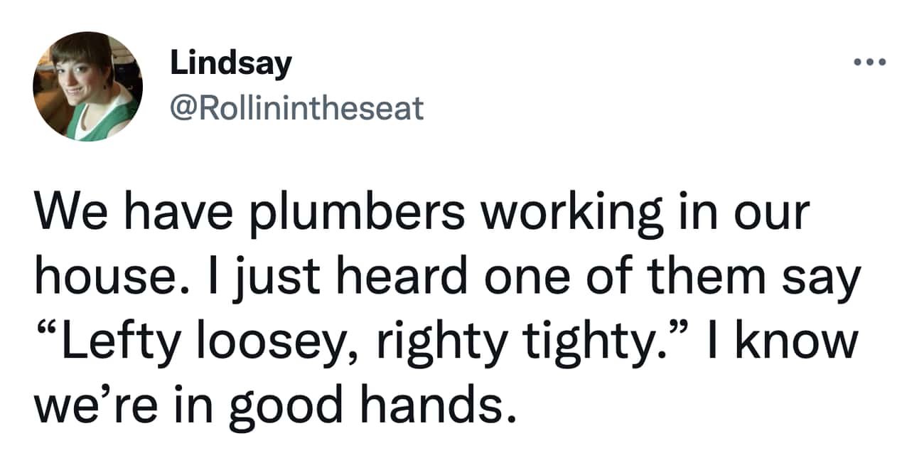 The Sign Of A Good Plumber