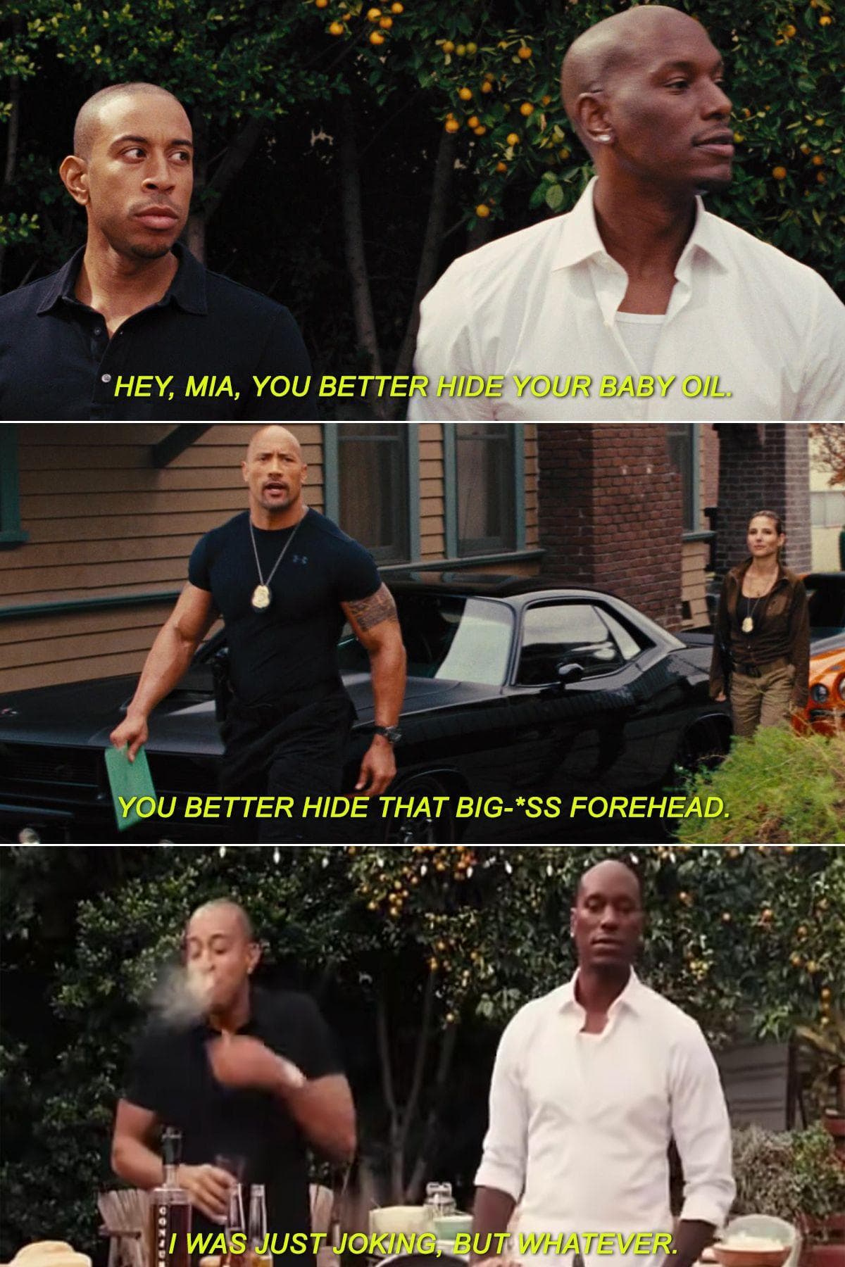 18 Small Details Fans Noticed In The 'Fast and Furious' Franchise