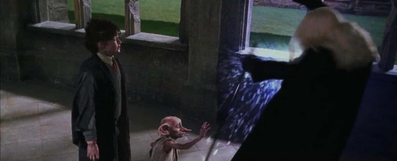 Lucius Tries To Kill Harry In 'Chamber of Secrets'