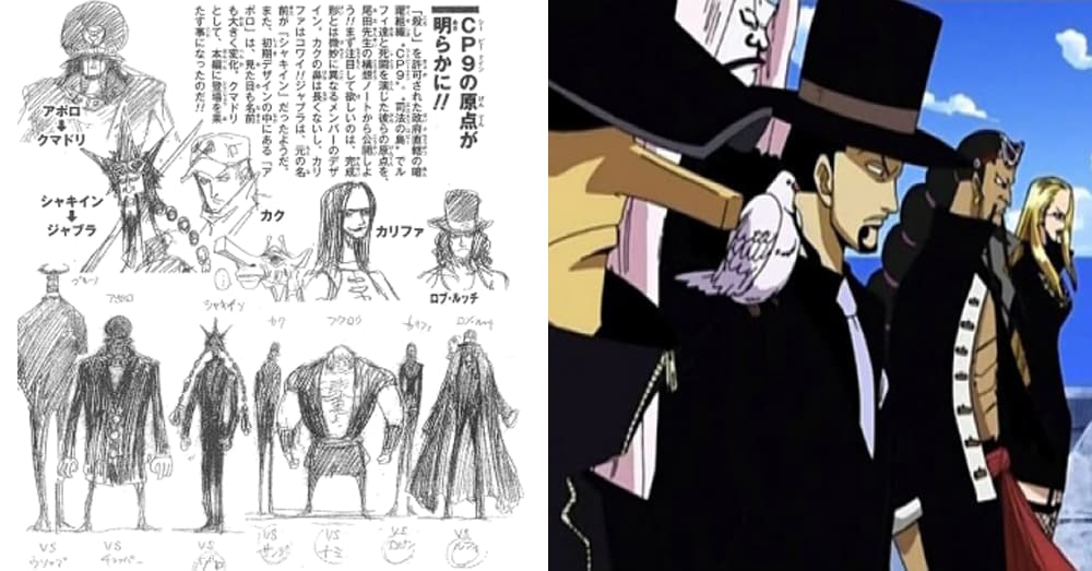 Here Are The Prototype Designs Of Your Favorite One Piece Characters