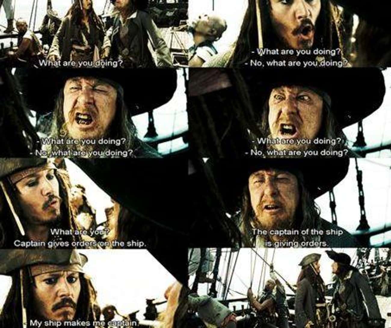 Смешные мемы пираты Карибского моря