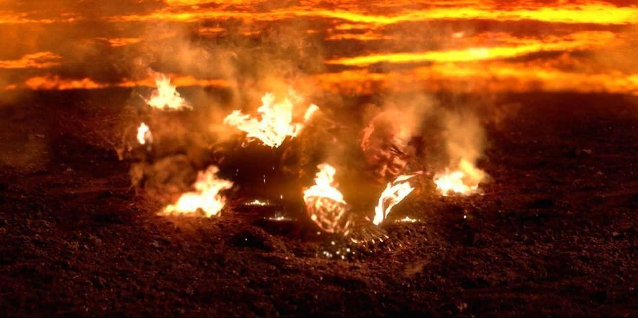 Anakin’s 'Death' On Mustafar In ‘Revenge of the Sith’