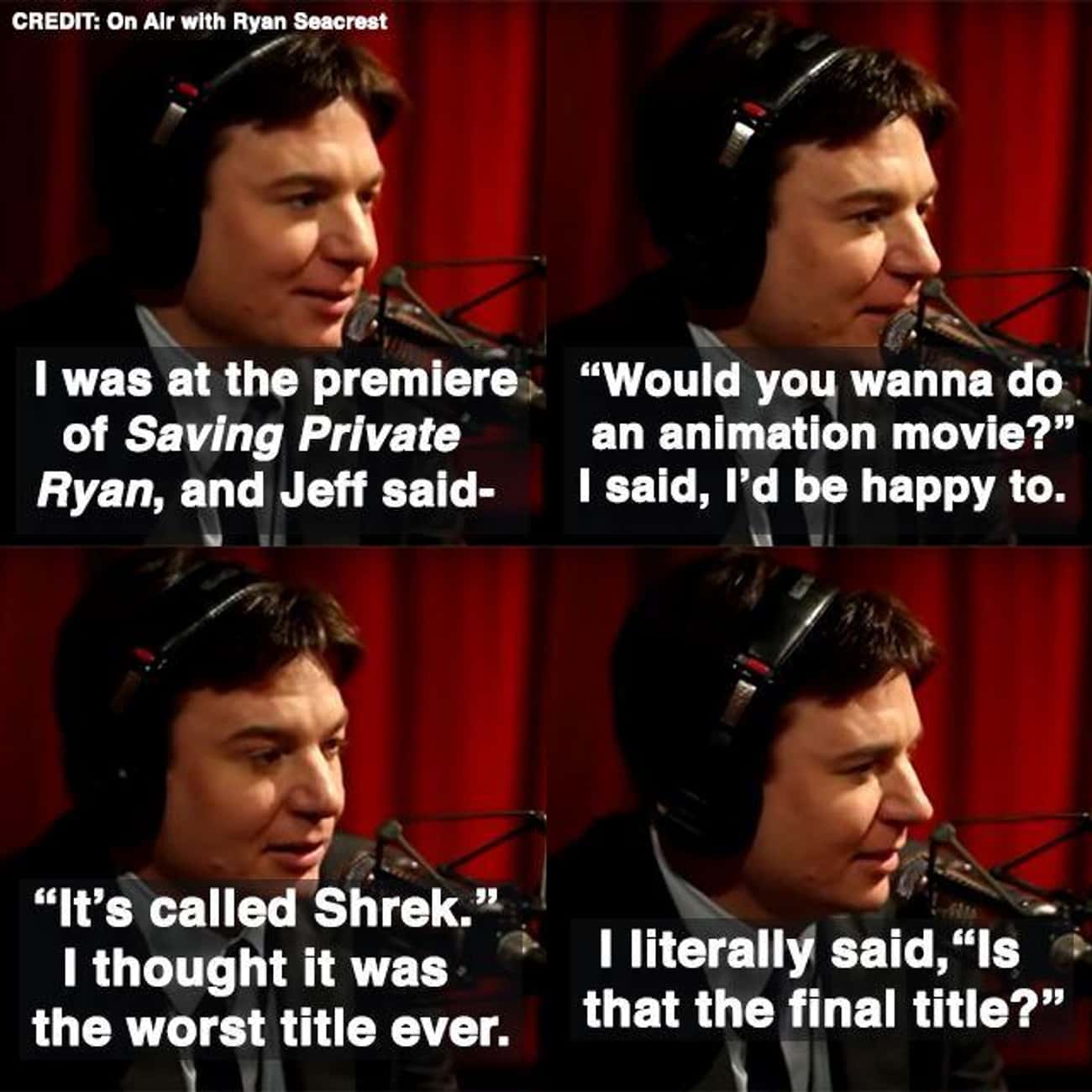 When Mike Myers Was Asked To Be In 'Shrek'