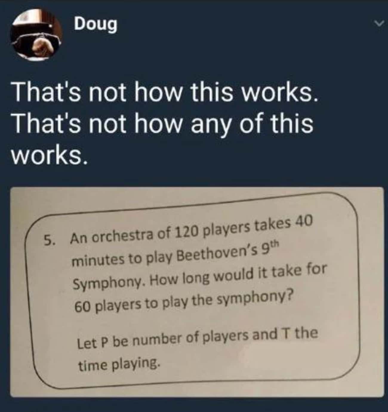 A More Efficient Orchestra