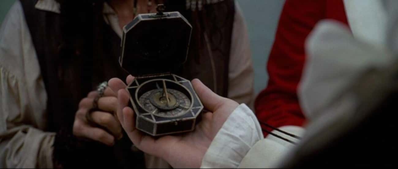 In 'Pirates Of The Caribbean: The Curse Of The Black Pearl' Jack's Compass Knew What Norrington Wanted Above All Else
