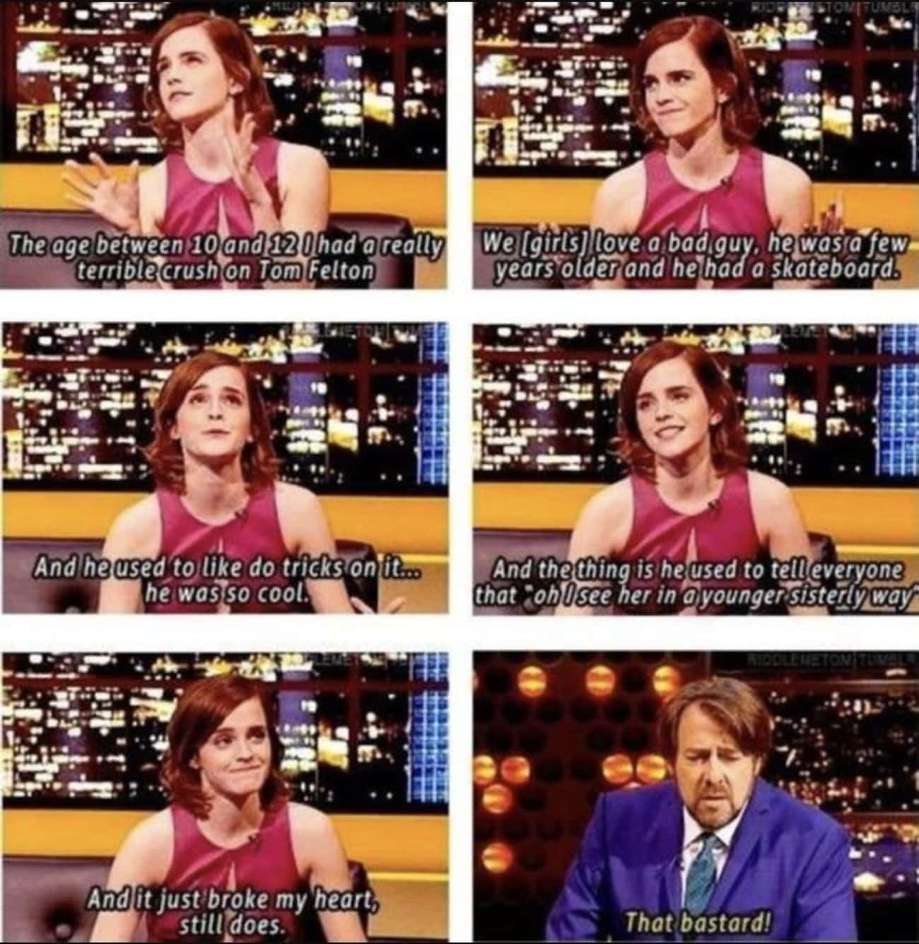 Emma Watson Liked A Skater Boy