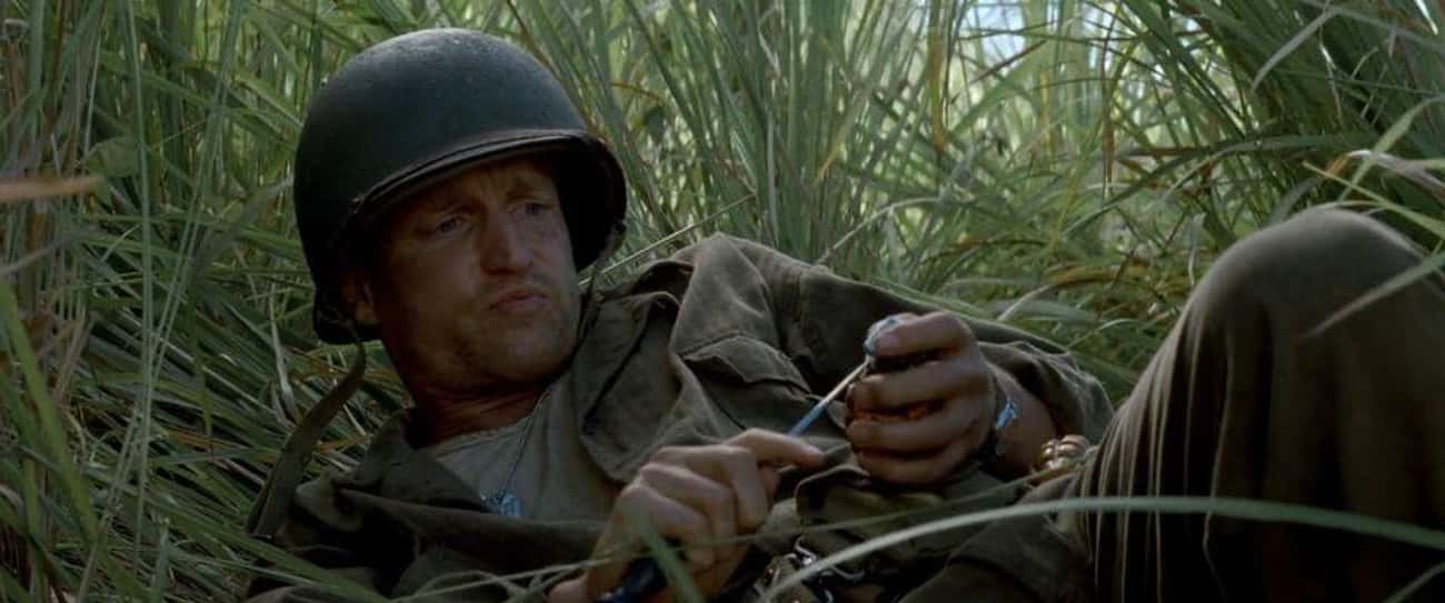 Bending Grenade Pins Leads To Keck's Demise In 'The Thin Red Line'