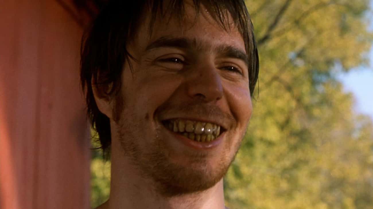 Sam Rockwell Used Fake Teeth Because His Character Was So Awful, He ‘Needed A Disguise’