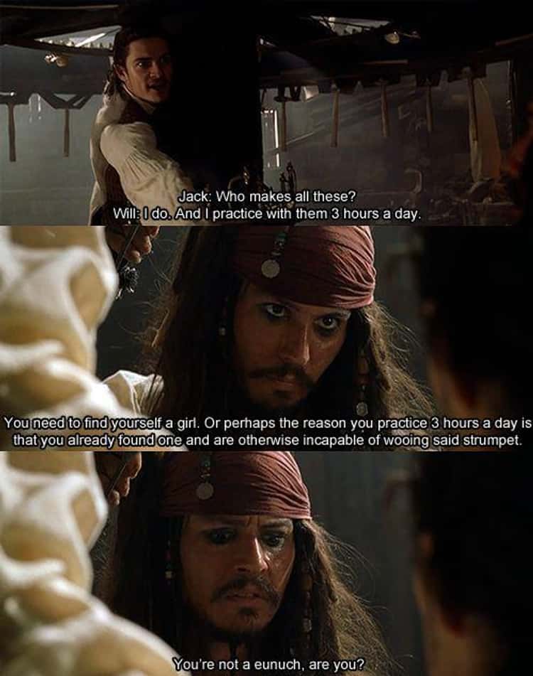 20 Hilarious 'Pirates of the Caribbean' Moments That Can Make Any Scallywag  Snicker