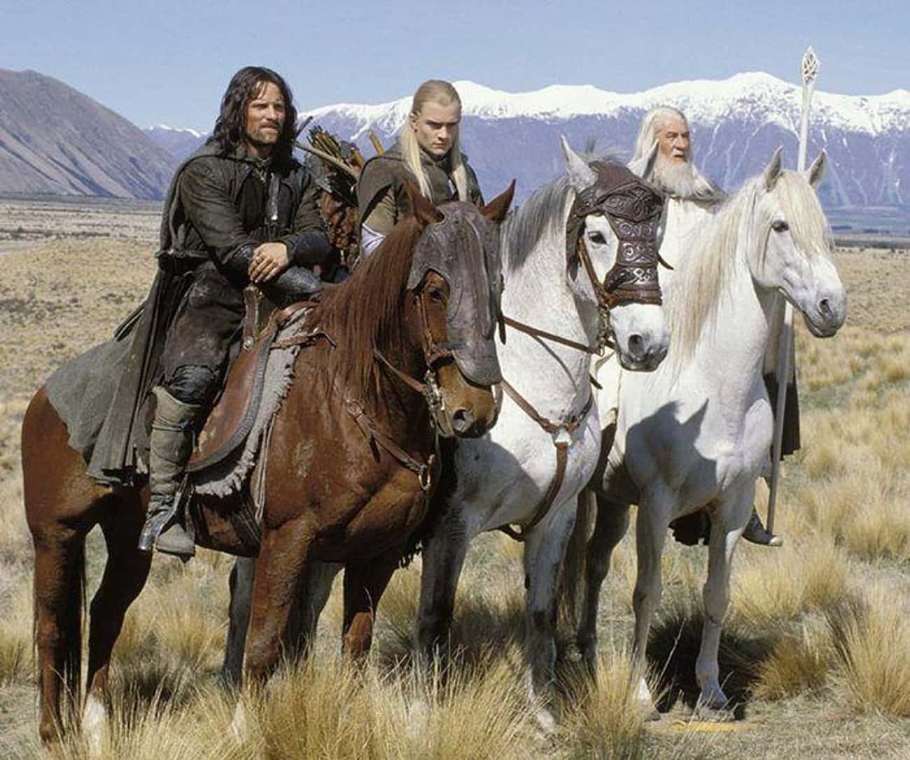 Legolas Bows To Shadowfax Because He Recognizes The 'Lord Of Horses'