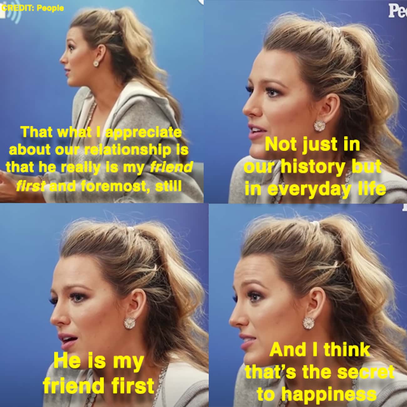 Ryan Reynolds Is Blake Lively's Friend First
