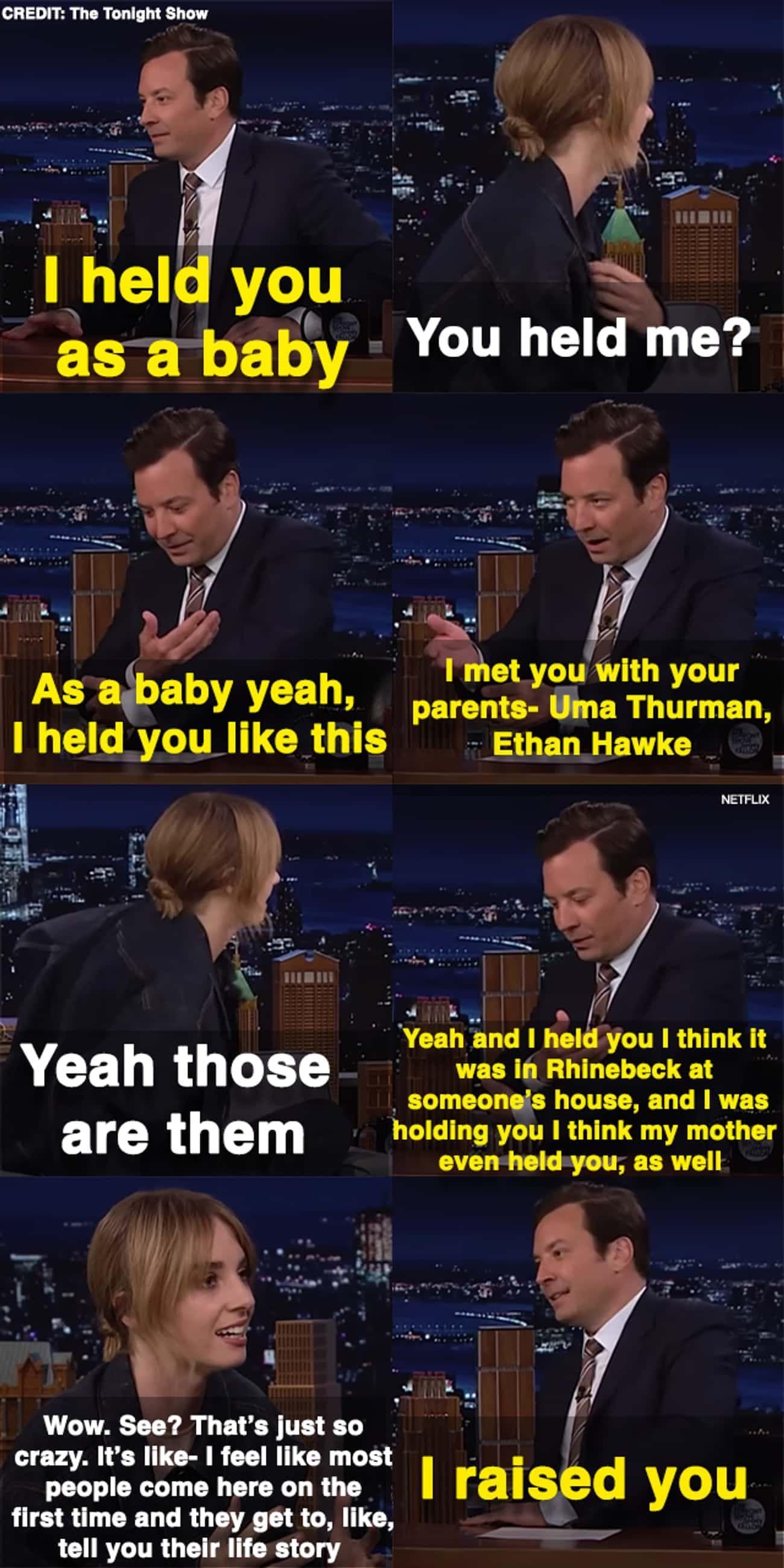 Maya Hawke Daughter Of Ethan Hawke And Uma Thurman