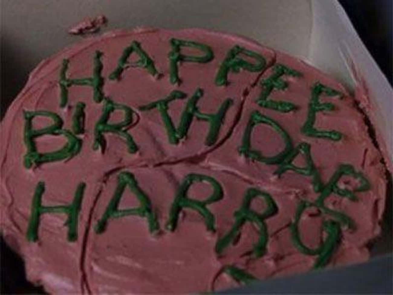 Торт от Хагрида для Гарри