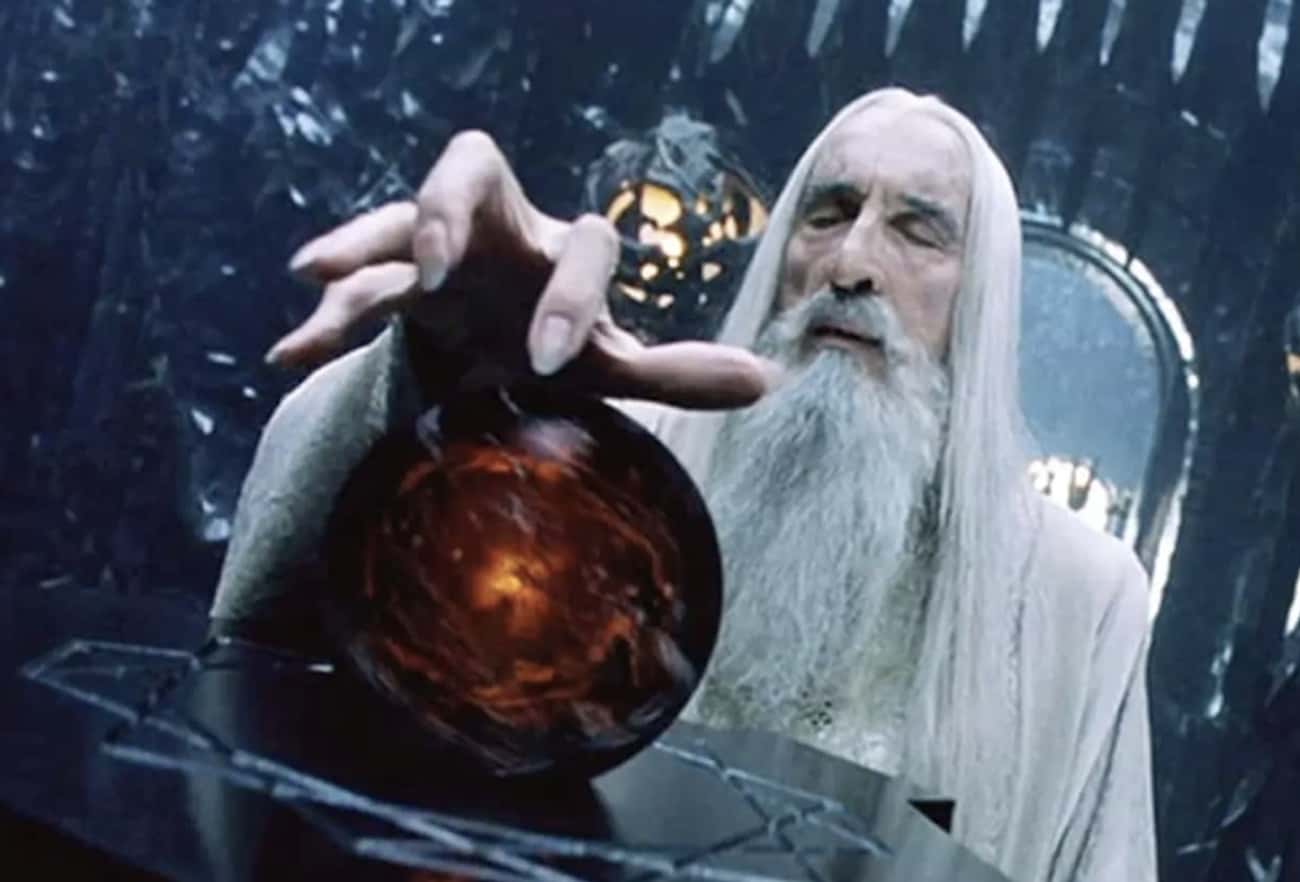 Saruman Was Influenced By Sauron Through The Palantir