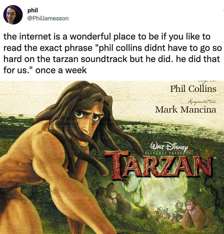 22 Posts That Celebrate The 'Tarzan' Soundtrack, The Greatest Album Of All  Time According To Fans