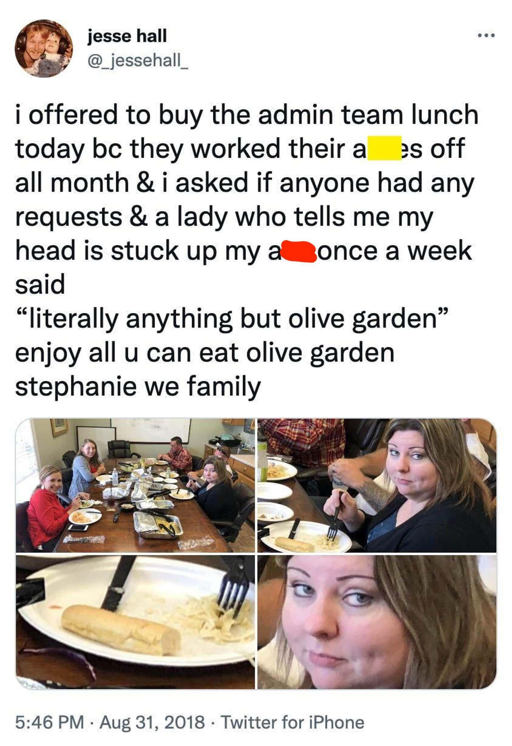 29 Hilarious Tweets About Olive Garden For The Breadstick Enthusiasts