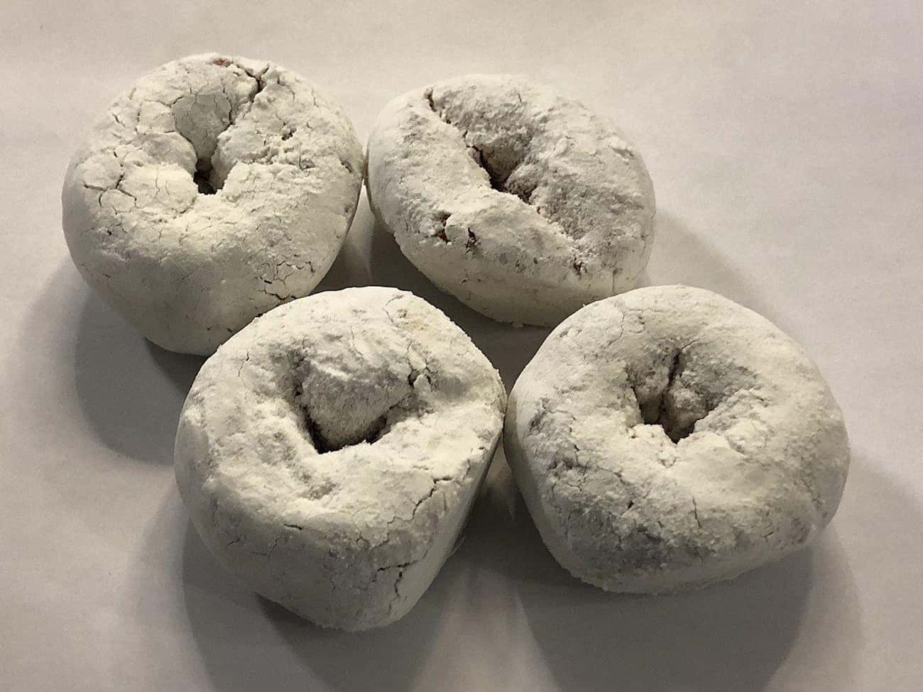 Powdered Donuts Can Be Covered In The Same Stuff You Find In Paint