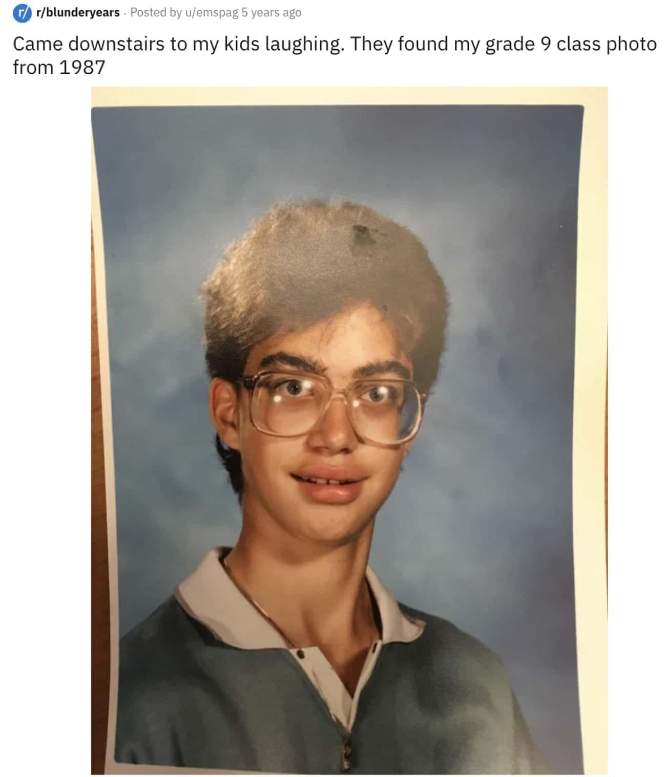 25 Hilariously Awkward Throwback Photos People Blessed The