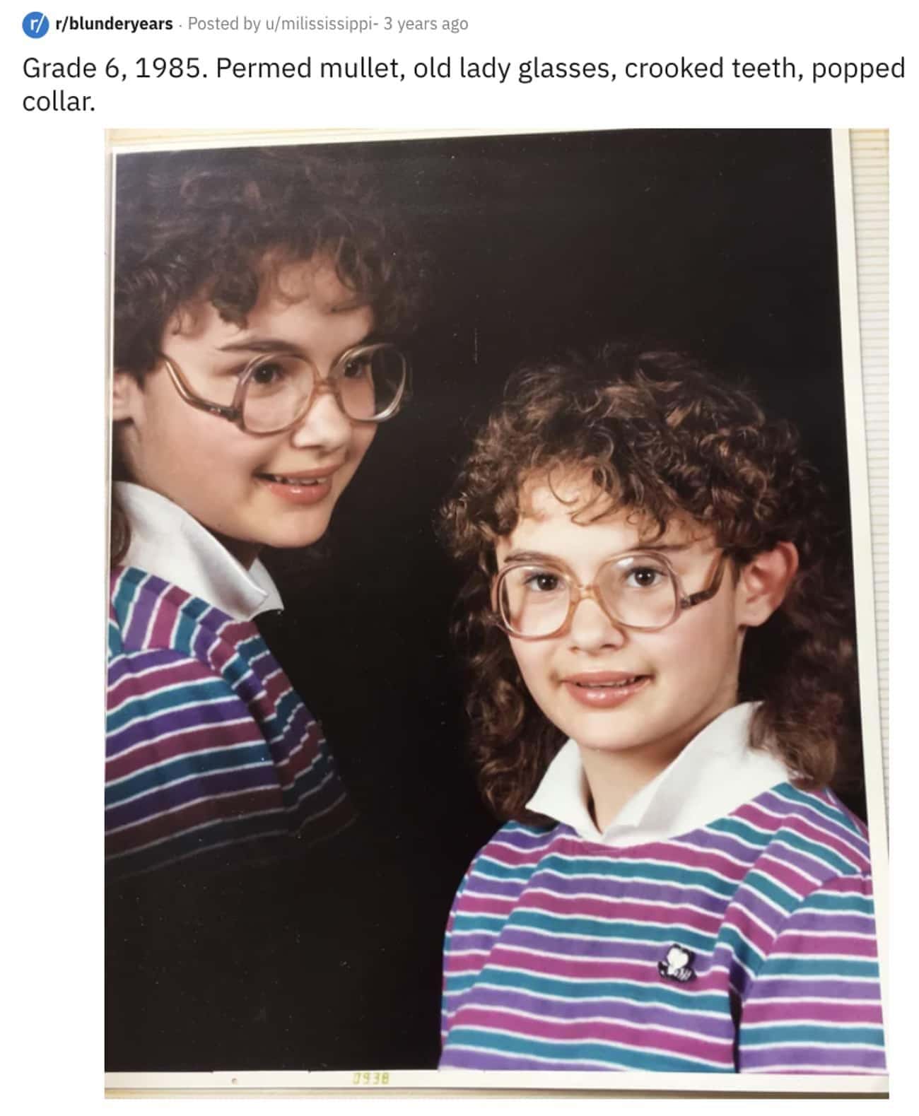 Perm And A Popped Collar
