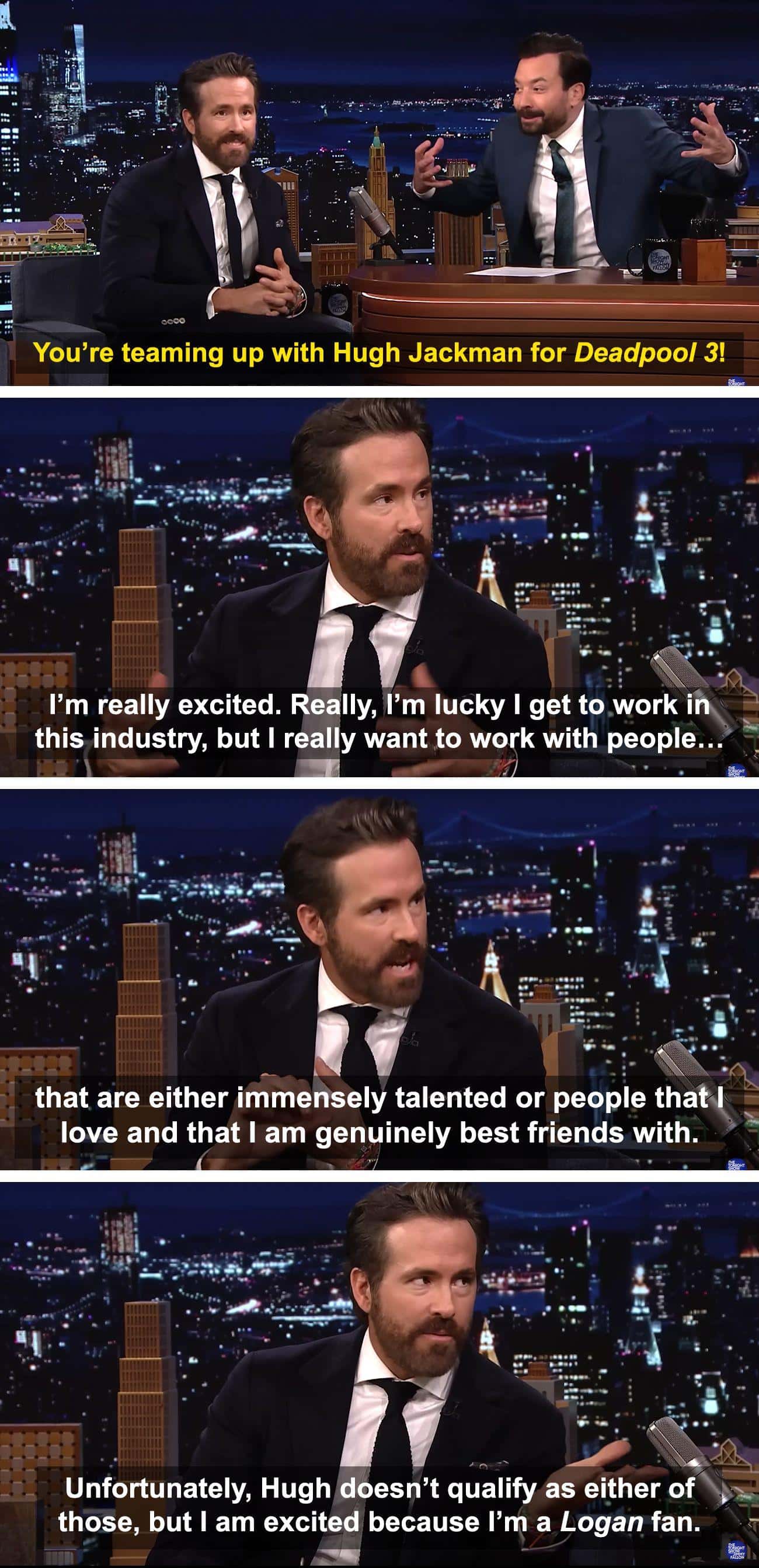 Ryan Reynolds Wants To Work With People He Likes