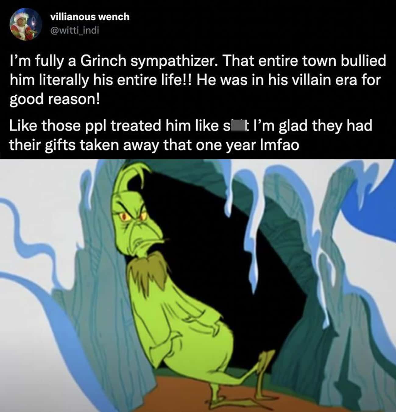 The Grinch Was A Victim, Not A Villain