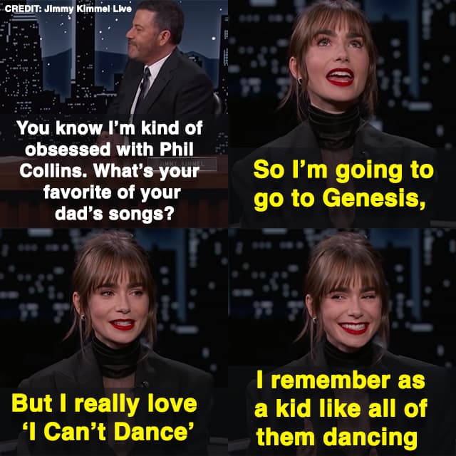 Lily Collins Daughter Of Phil Collins