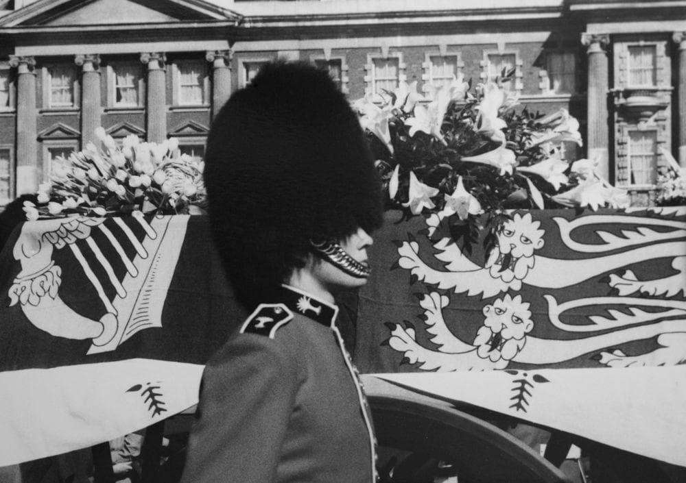 The Royal Standard Was Draped Over Her Casket, Breaking Protocol