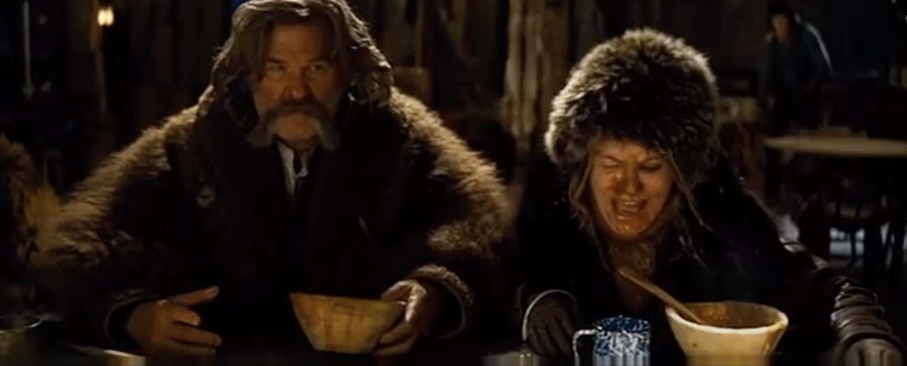 Joe Gage Almost Reveals Himself Early On In 'The Hateful Eight'