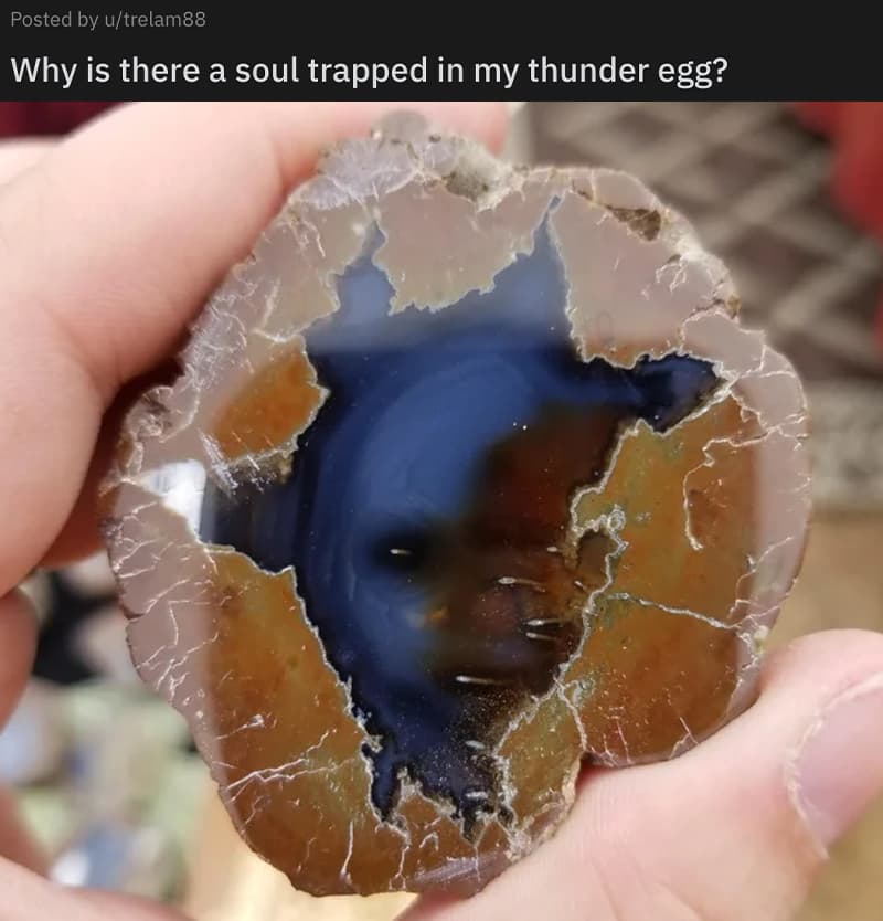 'Why Is There A Soul Trapped In My Thunder Egg?'
